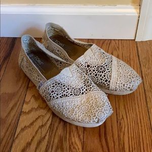 Natural Crochet Toms